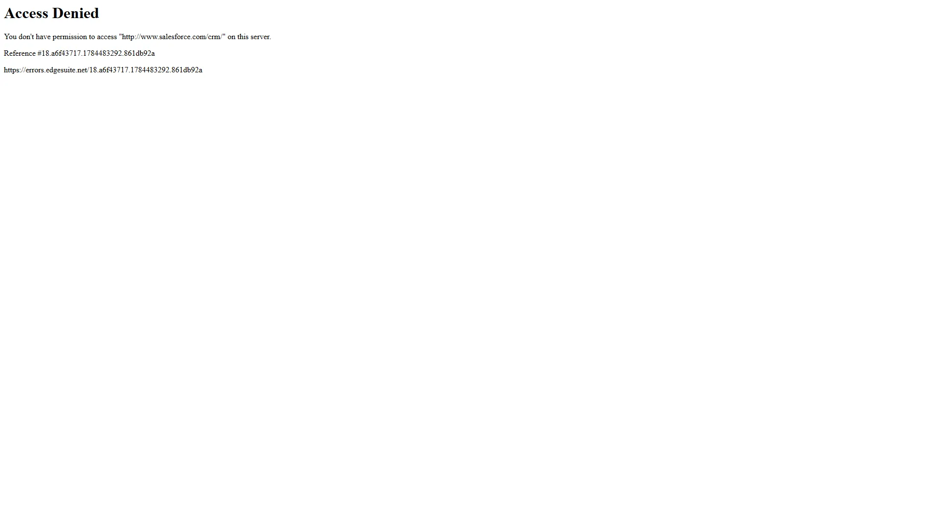 Salesforce Screenshot